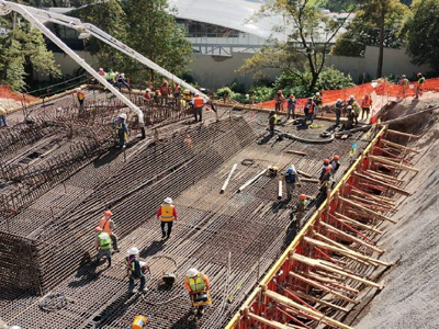 Pilas de cimentación